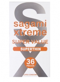 Ультратонкие презервативы Sagami Xtreme Superthin - 36 шт. - Sagami - купить с доставкой в Махачкале