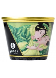 Массажная свеча Exotic Green Tea с ароматом зелёного чая - 170 мл. - Shunga - купить с доставкой в Махачкале