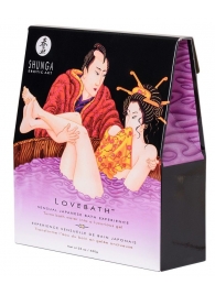 Соль для ванны Lovebath Sensual lotus, превращающая воду в гель - 650 гр. - Shunga - купить с доставкой в Махачкале