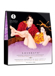 Соль для ванны Lovebath Sensual lotus, превращающая воду в гель - 650 гр. - Shunga - купить с доставкой в Махачкале