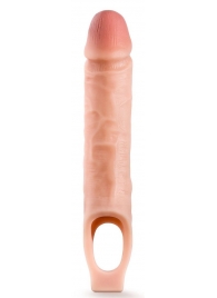 Телесная насадка на пенис 10 Inch Cock Sheath Extender - 25 см. - Blush Novelties - в Махачкале купить с доставкой