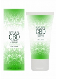 Лубрикант с пролонгирующим эффектом Natural CBD Numbing Lubricant - 50 мл. - Shots Media BV - купить с доставкой в Махачкале