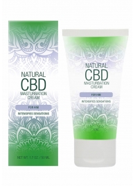 Крем для мастурбации для мужчин Natural CBD Masturbation Cream For Him - 50 мл. - Shots Media BV - купить с доставкой в Махачкале