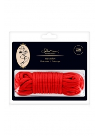 Красная веревка для фиксации - 10 м. - Sweet Caress - купить с доставкой в Махачкале