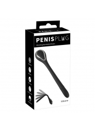Черный гибкий уретральный стимулятор с вибрацией Vibrating Bendable Dilator - 13,5 см. - Orion - купить с доставкой в Махачкале