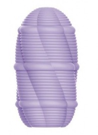 Сиреневый мастурбатор-яйцо Smooth Stripes - Baile - в Махачкале купить с доставкой