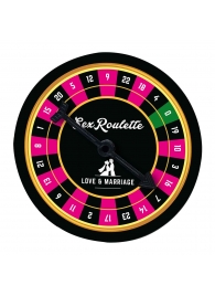 Настольная игра-рулетка Sex Roulette Love   Marriage - Tease&Please - купить с доставкой в Махачкале