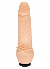 Телесная насадка-фаллос с шипами для массажа клитора - 17,8 см. - LOVETOY (А-Полимер) - купить с доставкой в Махачкале