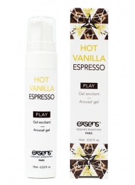 Возбуждающий гель Hot Vanilla Espresso Arousal Gel - 15 мл. - Exsens - купить с доставкой в Махачкале