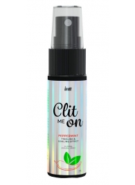Клиторальный возбуждающий спрей Clit Me On Peppermint - 12 мл. - INTT - купить с доставкой в Махачкале