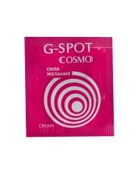 Стимулирующий интимный крем для женщин Cosmo G-spot - 2 гр. - Биоритм - купить с доставкой в Махачкале