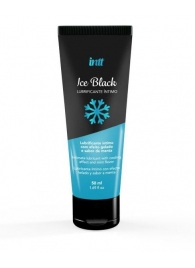 Лубрикант на водной основе Ice Black с ледяным эффектом - 50 мл. - INTT - купить с доставкой в Махачкале