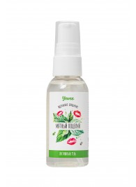 Съедобная гель-смазка Yovee «Мятный поцелуй» с Д-пантенолом и вкусом мяты - 50 мл. - ToyFa - купить с доставкой в Махачкале