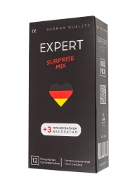 Презервативы EXPERT Surprise Mix - 12 шт.(+3 в подарок) - Expert - купить с доставкой в Махачкале