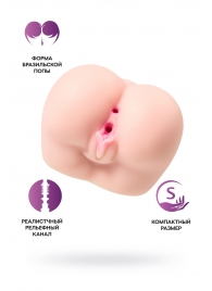 Реалистичный мастурбатор Paula с 2 любовными тоннелями - ToyFa - в Махачкале купить с доставкой