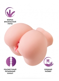 Реалистичный мастурбатор Giovanna - ToyFa - в Махачкале купить с доставкой