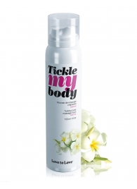 Массажная хрустящая пенка Tickle My Body Monoi с ароматом моной - 150 мл. - Love to Love - купить с доставкой в Махачкале