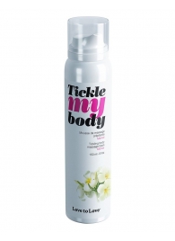 Массажная хрустящая пенка Tickle My Body Monoi с ароматом моной - 150 мл. - Love to Love - купить с доставкой в Махачкале