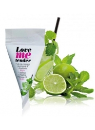 Съедобное согревающее массажное масло Love Me Tender Mojito с ароматом мохито - 10 мл. - Love to Love - купить с доставкой в Махачкале