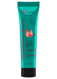 Съедобный интимный гель Orgie Lube Tube Cocktail Strawberry Mojito - 100 мл. - ORGIE - купить с доставкой в Махачкале