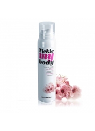 Массажная хрустящая пенка Tickle My Body Cherry Blossom с ароматом вишневого цвета - 150 мл. - Love to Love - купить с доставкой в Махачкале