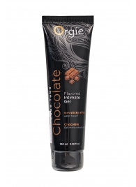 Интимный гель на водной основе Lube Tube Chocolate с шоколадным вкусом - 100 мл. - ORGIE - купить с доставкой в Махачкале