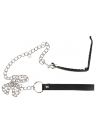 Зажим для половых губ с поводком Pussy Clamp With A Leash - Orion - купить с доставкой в Махачкале
