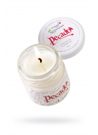 Массажная свеча Tobacco Vanilla - 35 мл. - Pecado - купить с доставкой в Махачкале