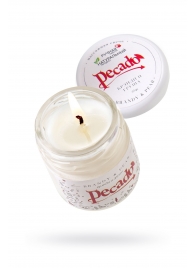 Массажная свеча Brandy   Pear - 35 мл. - Pecado - купить с доставкой в Махачкале