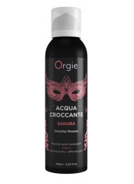 Хрустящая пенка для массажа Orgie Acqua Croccante Sakura с ароматом сакуры - 150 мл. - ORGIE - купить с доставкой в Махачкале