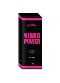 Жидкий вибратор Vibro Power со вкусом тутти-фрутти - 15 гр. - HotFlowers - купить с доставкой в Махачкале