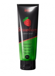 Смазка на водной основе с ароматом клубники Strawberry Lubricant - 100 мл. - INTT - купить с доставкой в Махачкале