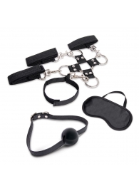 Набор для фиксации из 7 предметов Hogtie   Ball Gag Kit - Lux Fetish - купить с доставкой в Махачкале