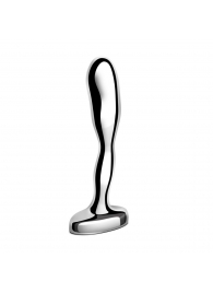 Стальной стимулятор простаты Stainless Steel Prostate Plug - 11,5 см. - b-Vibe - в Махачкале купить с доставкой