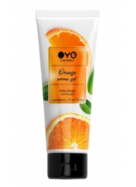 Лубрикант на водной основе OYO Aroma Gel Orange с ароматом апельсина - 75 мл. - OYO - купить с доставкой в Махачкале