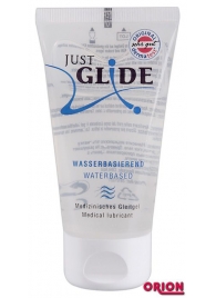 Вагинальная смазка на водной основе JUSTGLIDE - 50 мл. - Orion - купить с доставкой в Махачкале