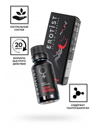 Возбуждающие капли для женщин Erotist Love Potion - 20 мл. - Erotist Libido Booster - купить с доставкой в Махачкале