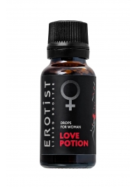 Возбуждающие капли для женщин Erotist Love Potion - 20 мл. - Erotist Libido Booster - купить с доставкой в Махачкале