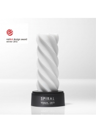 Белый 3D мастурбатор SPIRAL - Tenga - в Махачкале купить с доставкой