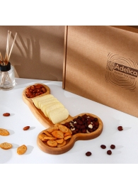 Деревянное блюдо для подачи в форме члена (32,5 х 20 х 1,7 см) - Сима-Ленд - купить с доставкой в Махачкале