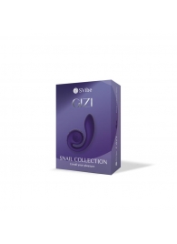 Фиолетовый вибромассажёр SVibe Gizi - SVibe