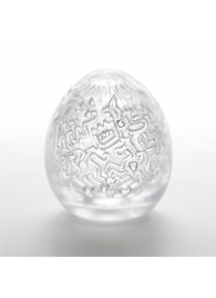 Мастурбатор-яйцо Keith Haring EGG PARTY - Tenga - в Махачкале купить с доставкой
