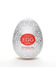 Мастурбатор-яйцо Keith Haring EGG PARTY - Tenga - в Махачкале купить с доставкой