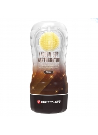 Прозрачный текстурированный мастурбатор Vacuum Cup Masturbator Stellar - Baile - в Махачкале купить с доставкой