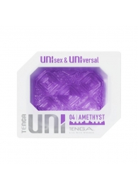 Фиолетовый мастурбатор-стимулятор Tenga Uni Amethyst - Tenga - в Махачкале купить с доставкой