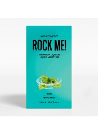 Жидкий вибратор Nuei Rock Me! с ароматом мяты - 20 мл. - Nuei cosmetics - купить с доставкой в Махачкале