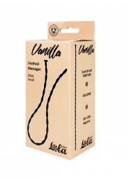 Черный уретральный массажер Glide Small - 30 см. - Lola Games - купить с доставкой в Махачкале