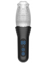 Автоматический мастурбатор Oral Sex Masturbator с функциями ротации, вибрации и фрикций - Secwell - в Махачкале купить с доставкой