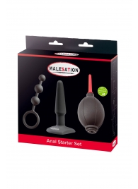 Набор из 3 анальных игрушек Anal Starter Set - MALESATION