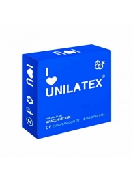 Классические презервативы Unilatex Natural Plain - 3 шт. - Unilatex - купить с доставкой в Махачкале